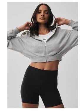 Alo Sweet Escape Zip Up Hoodie $118